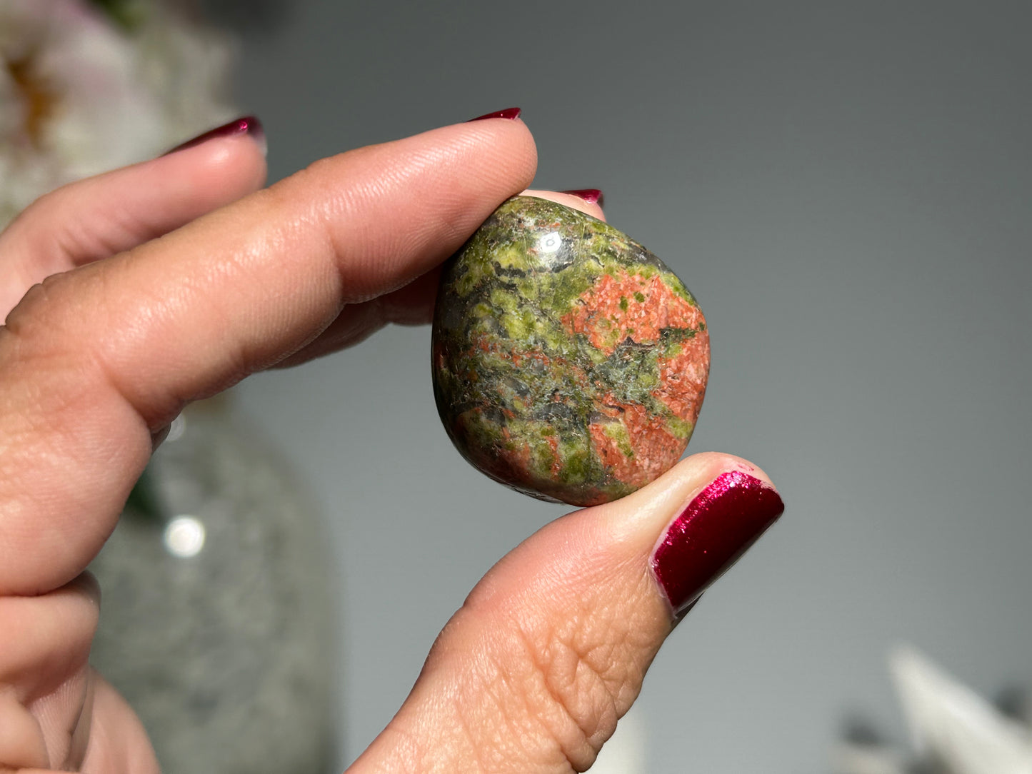 Tumbled Unakite