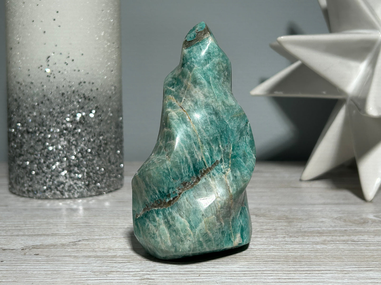 Amazonite Flame (4.2", 108mm)