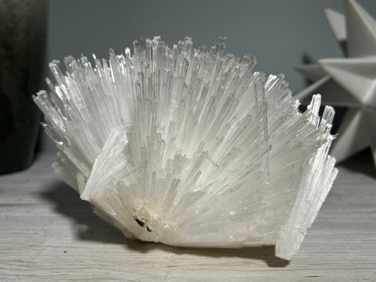 Natural Scolecite Cluster (6.8", 174mm)