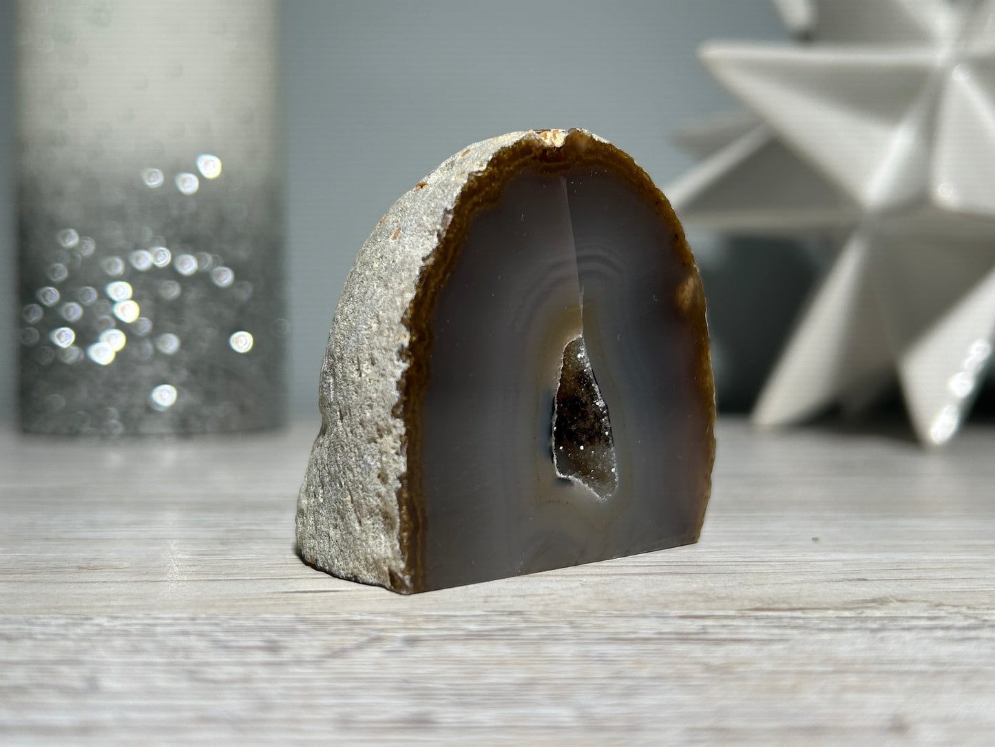 Agate Geode (2", 51mm)
