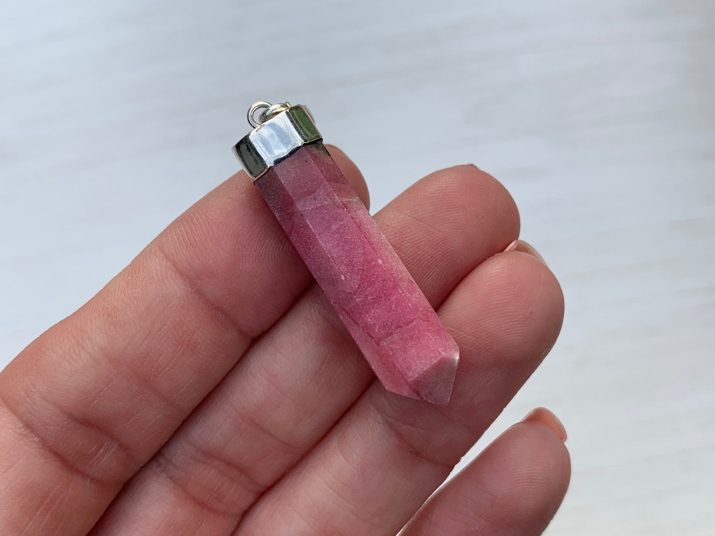 Sterling Silver Gemstone Pendant