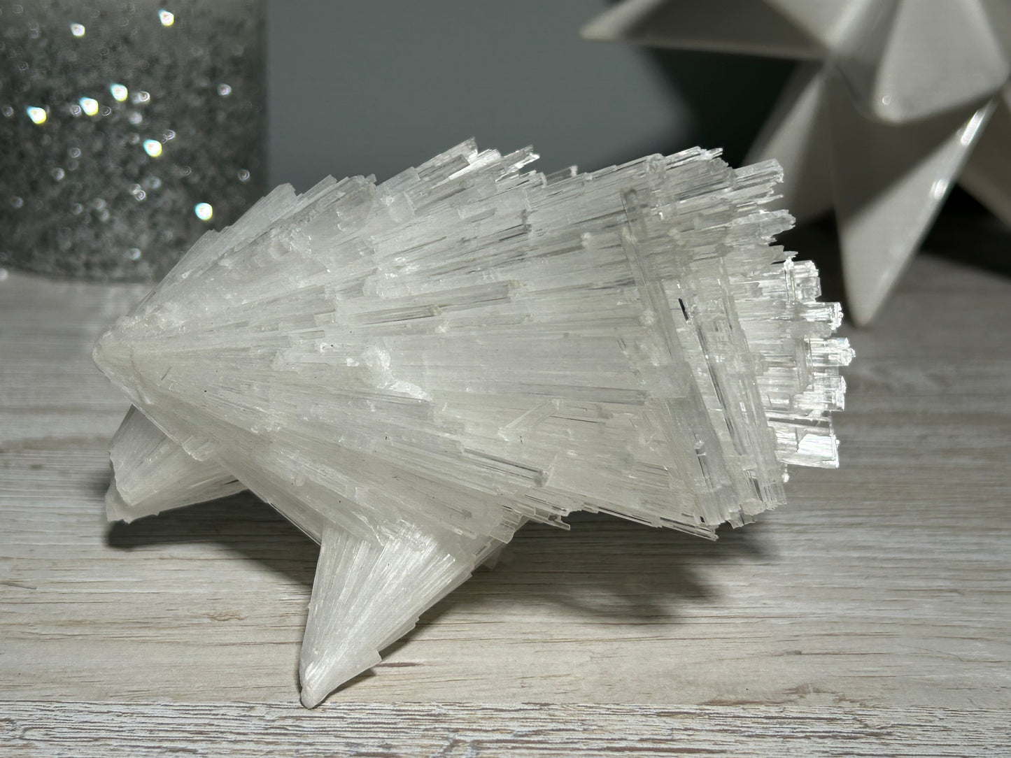 Natural Scolecite Cluster (4.7", 119mm)