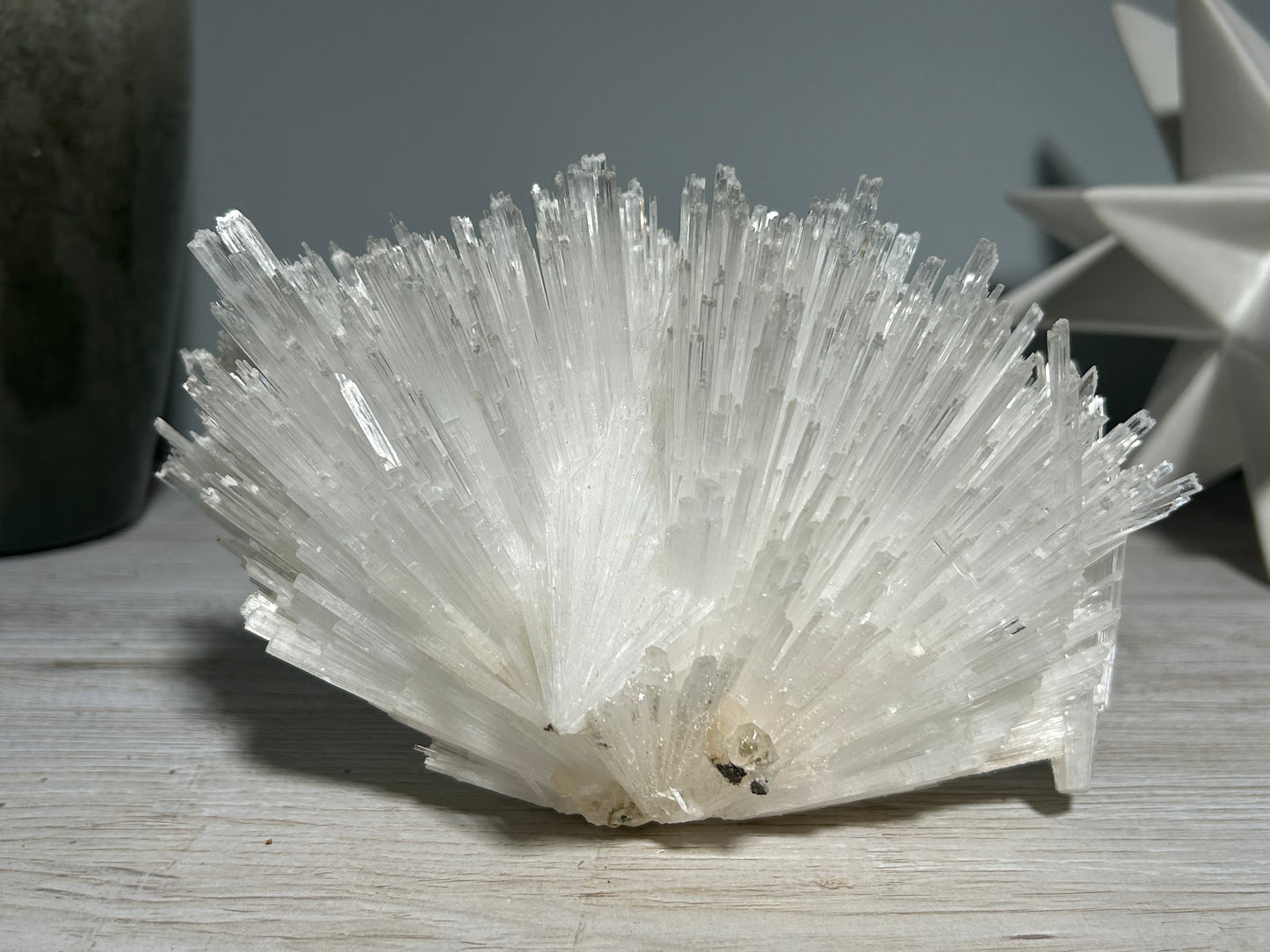 Natural Scolecite Cluster (6.8", 174mm)