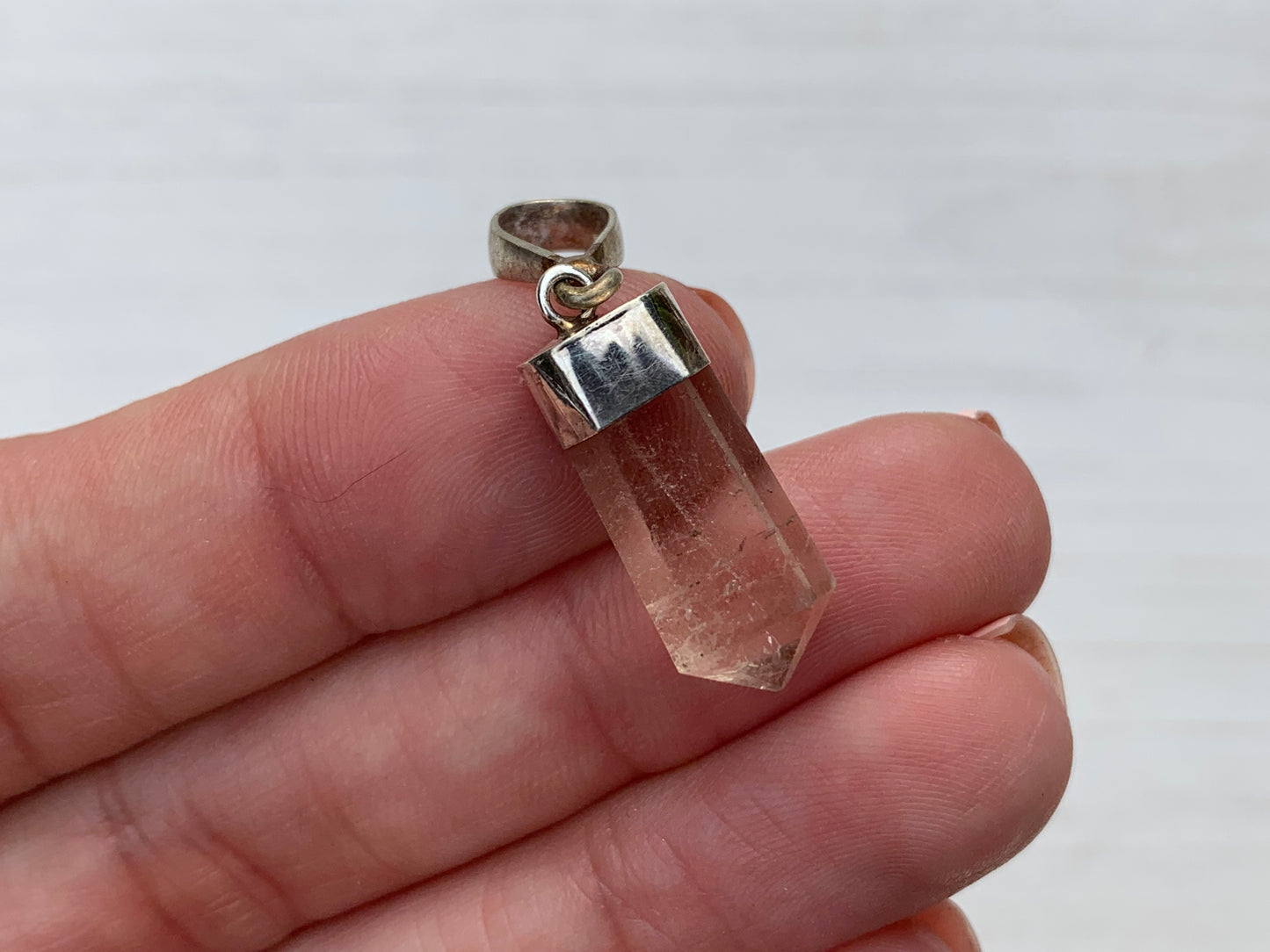 Sterling Silver Gemstone Pendant