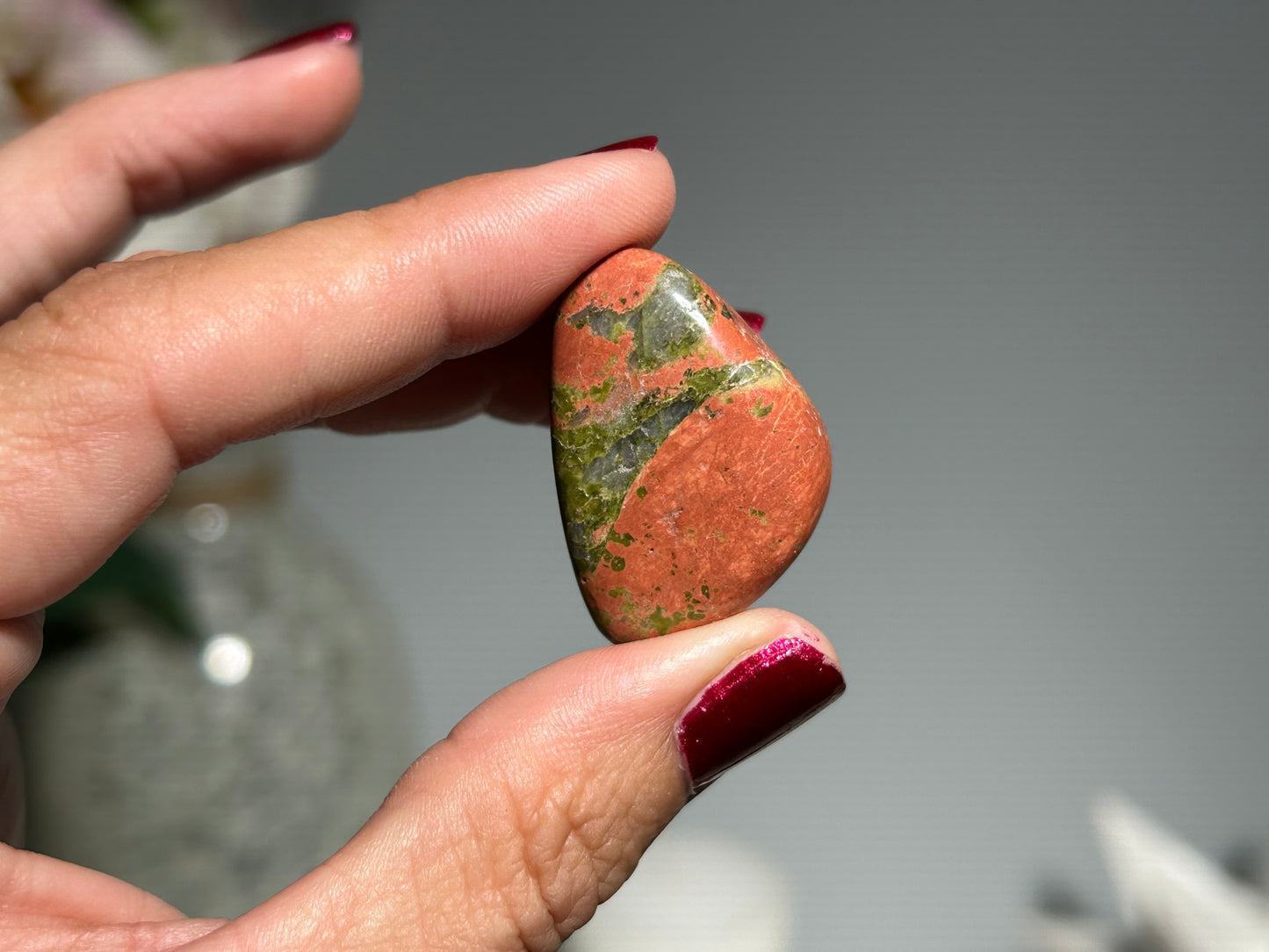 Tumbled Unakite