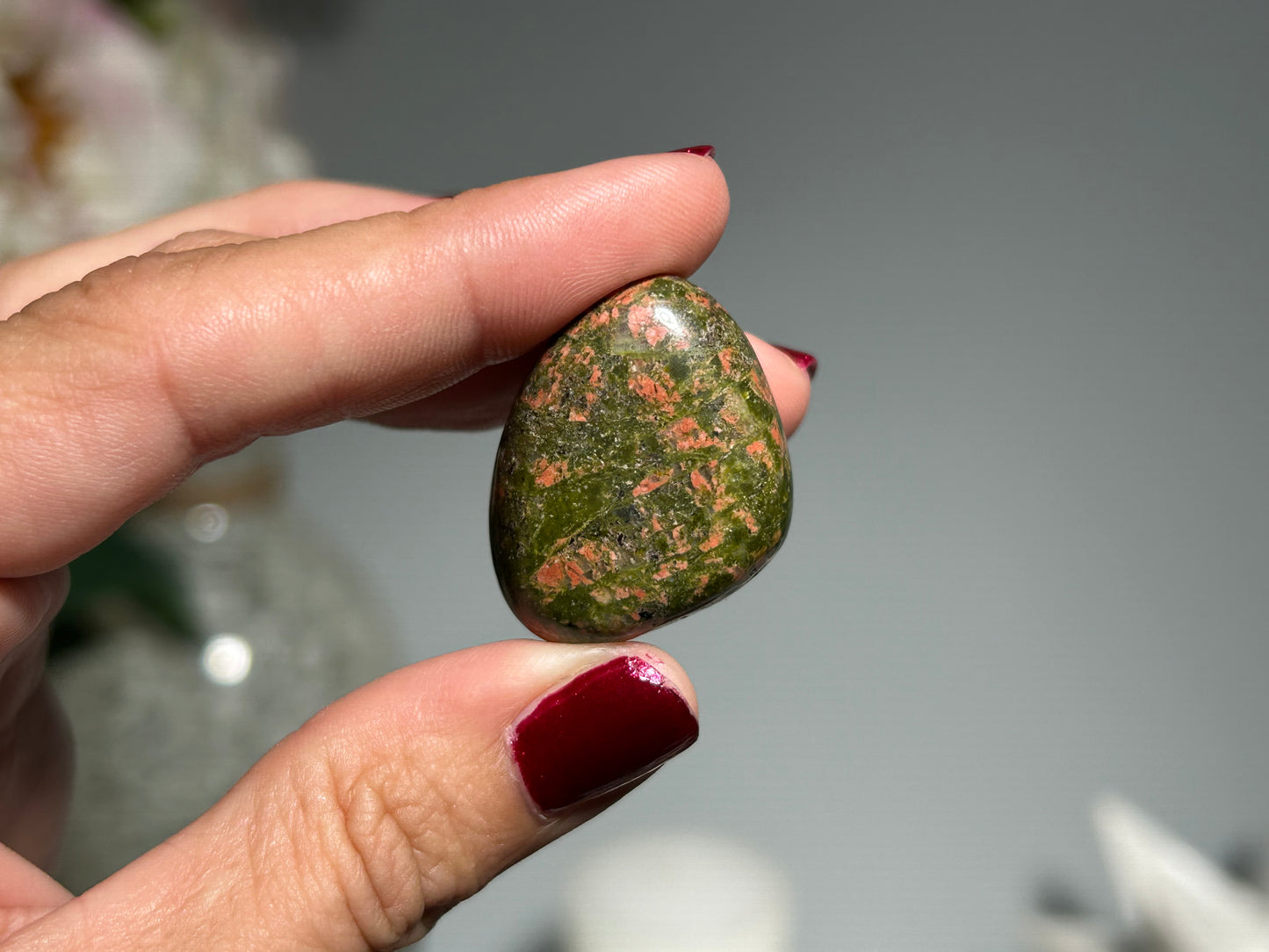 Tumbled Unakite