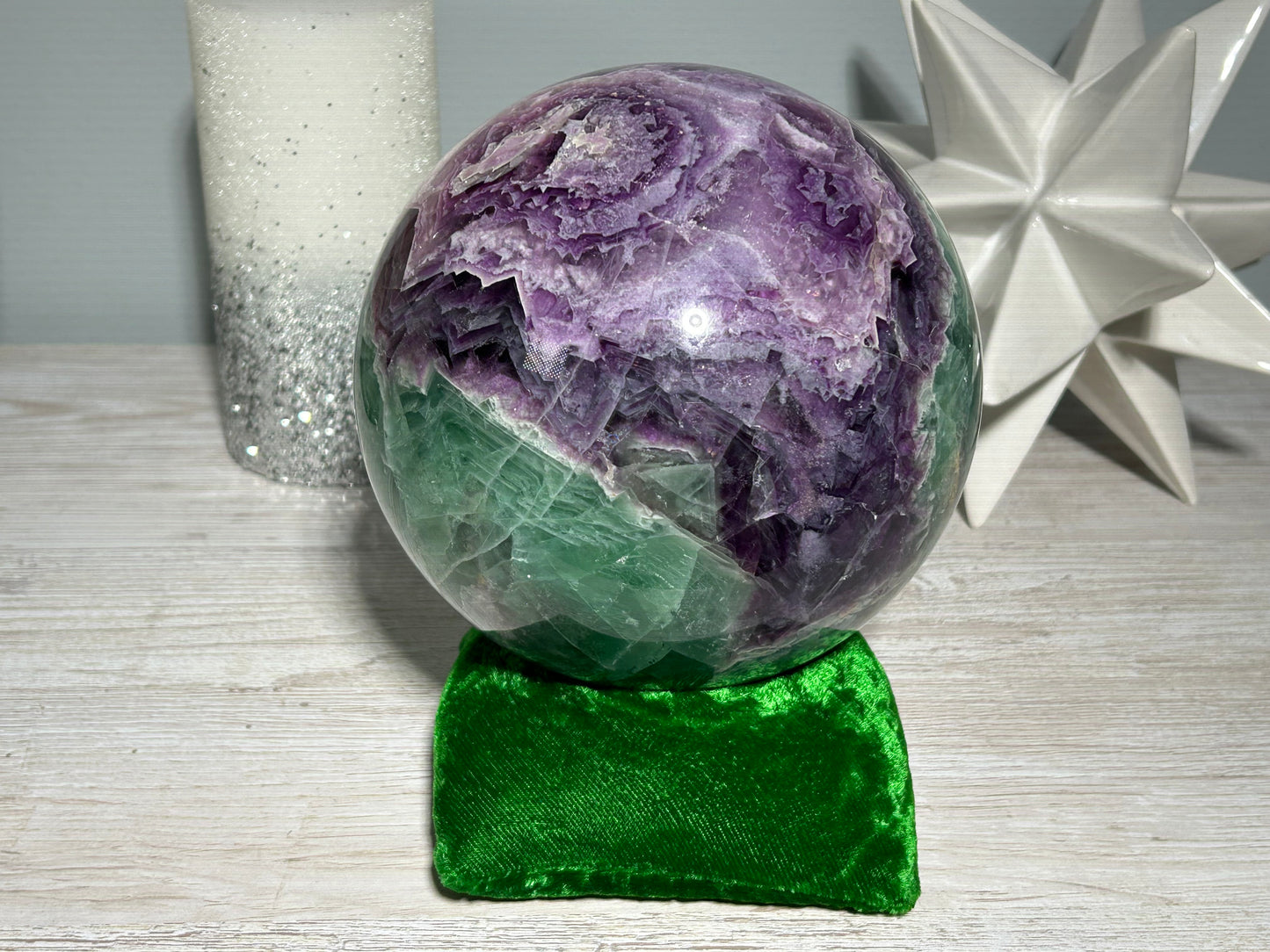Fluorite Sphere (5.7", 145mm)