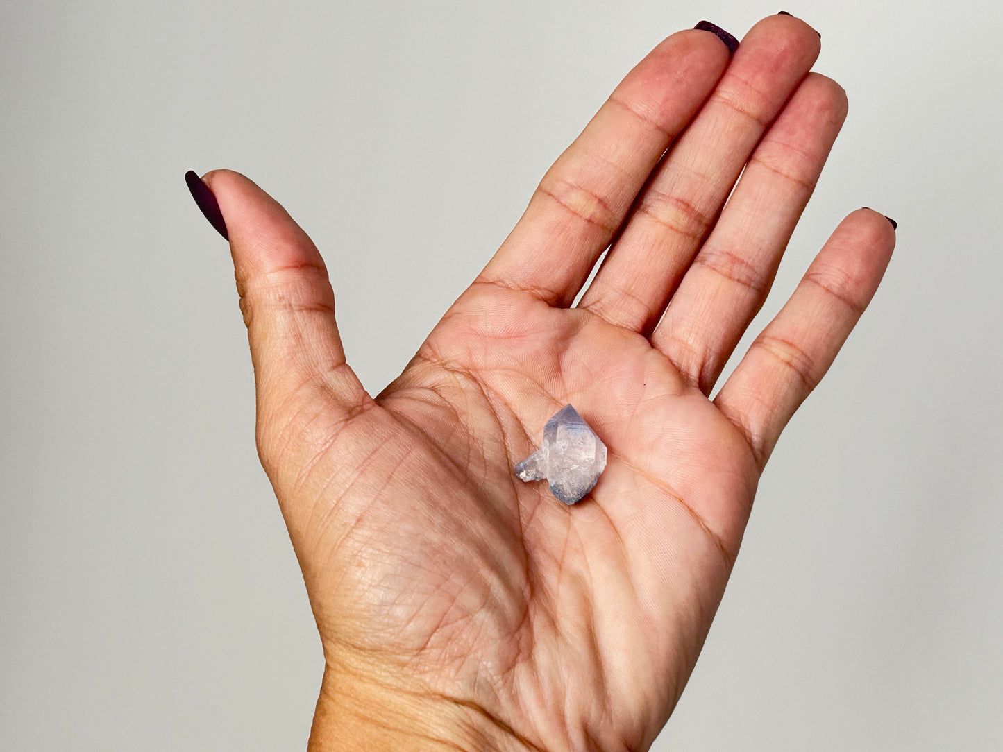Dumortierite in Quartz (0.8", 20mm)