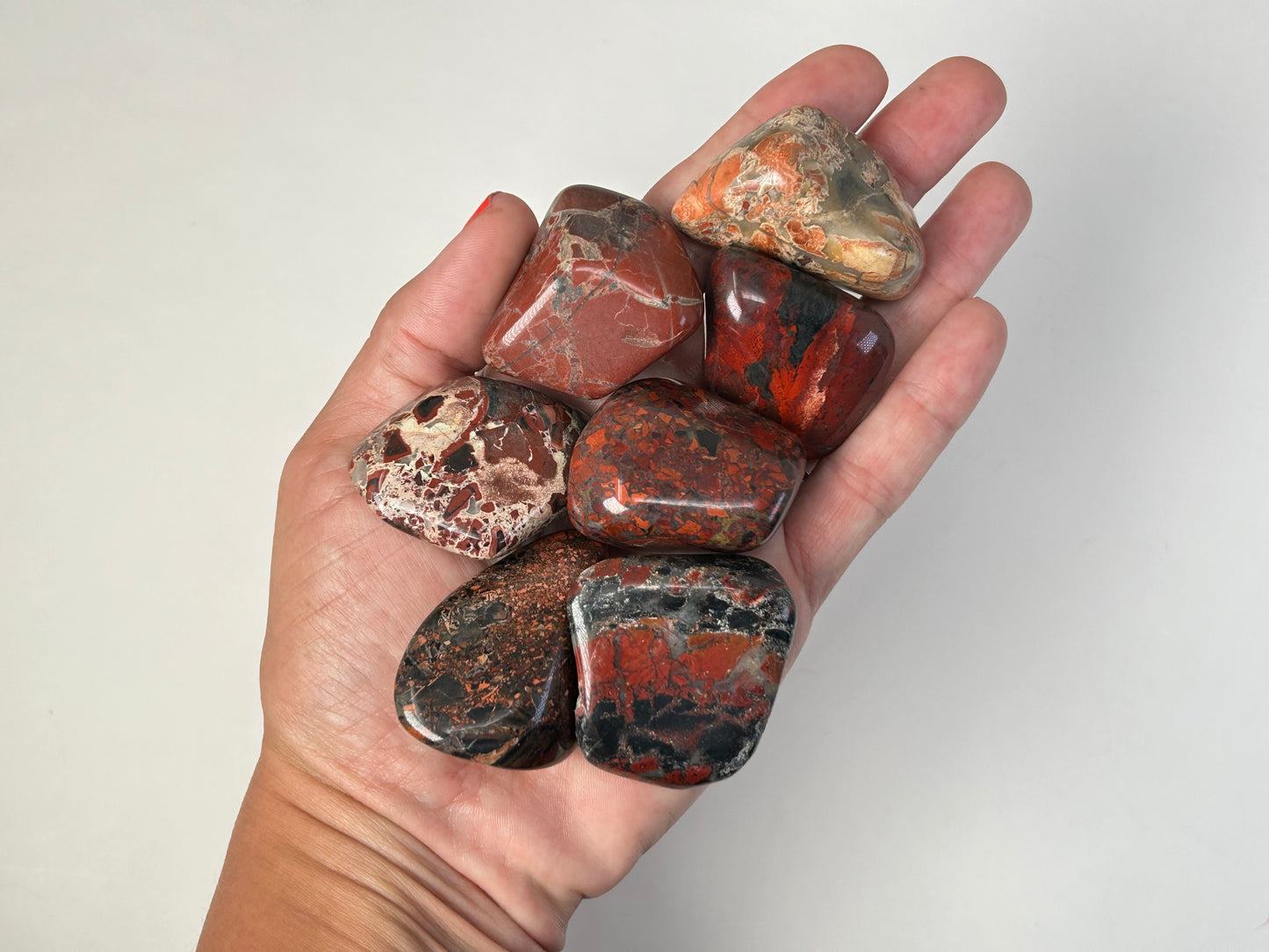 Tumbled Brecciated Jasper