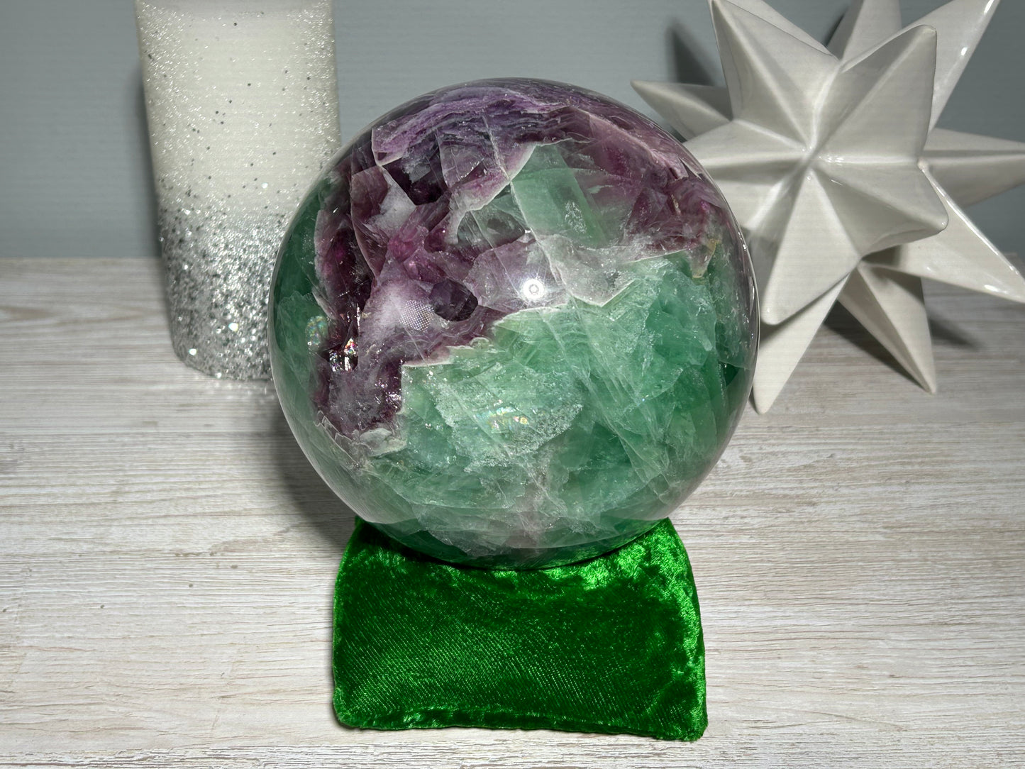 Fluorite Sphere (5.7", 145mm)