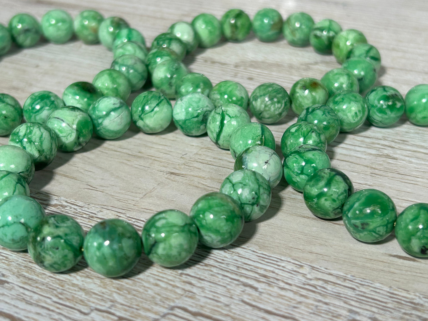 12mm Variscite Bracelet