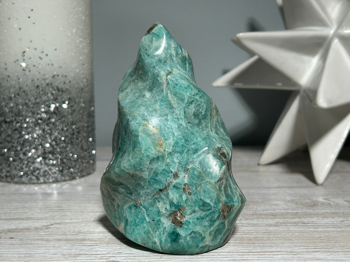 Amazonite Flame (4.2", 108mm)