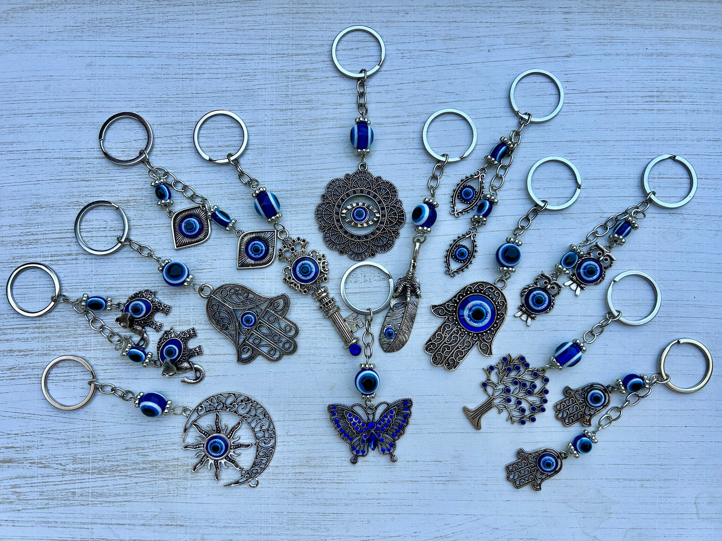 Evil Eye Keychain