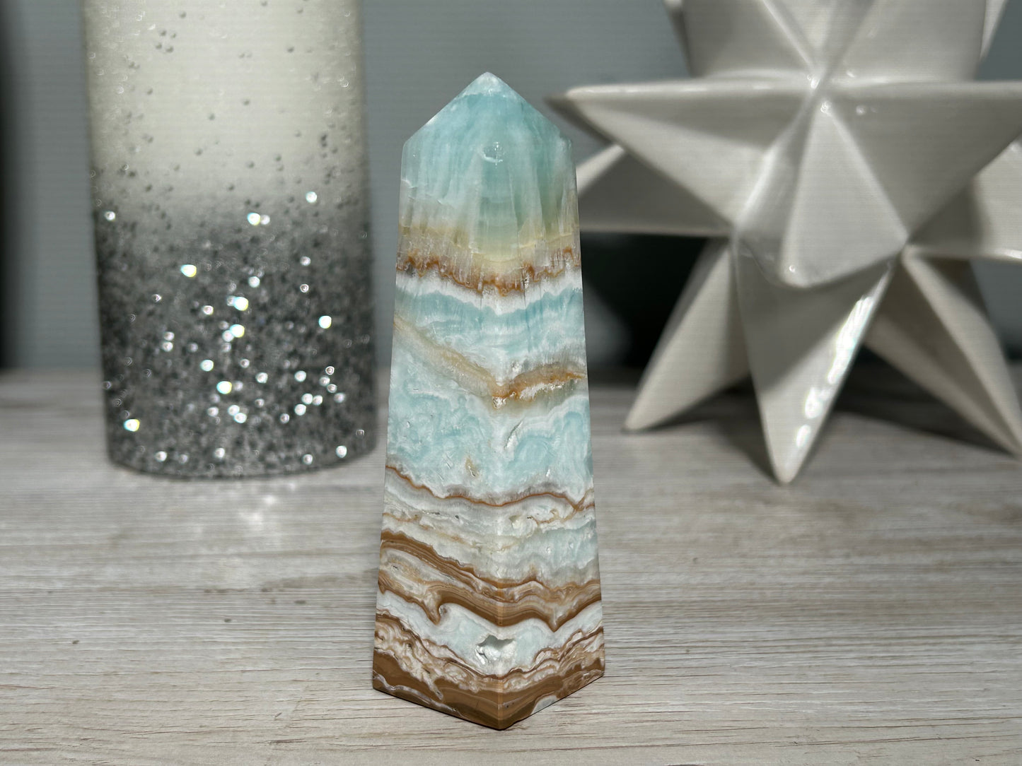 Caribbean Calcite Tower (4.2", 107mm)