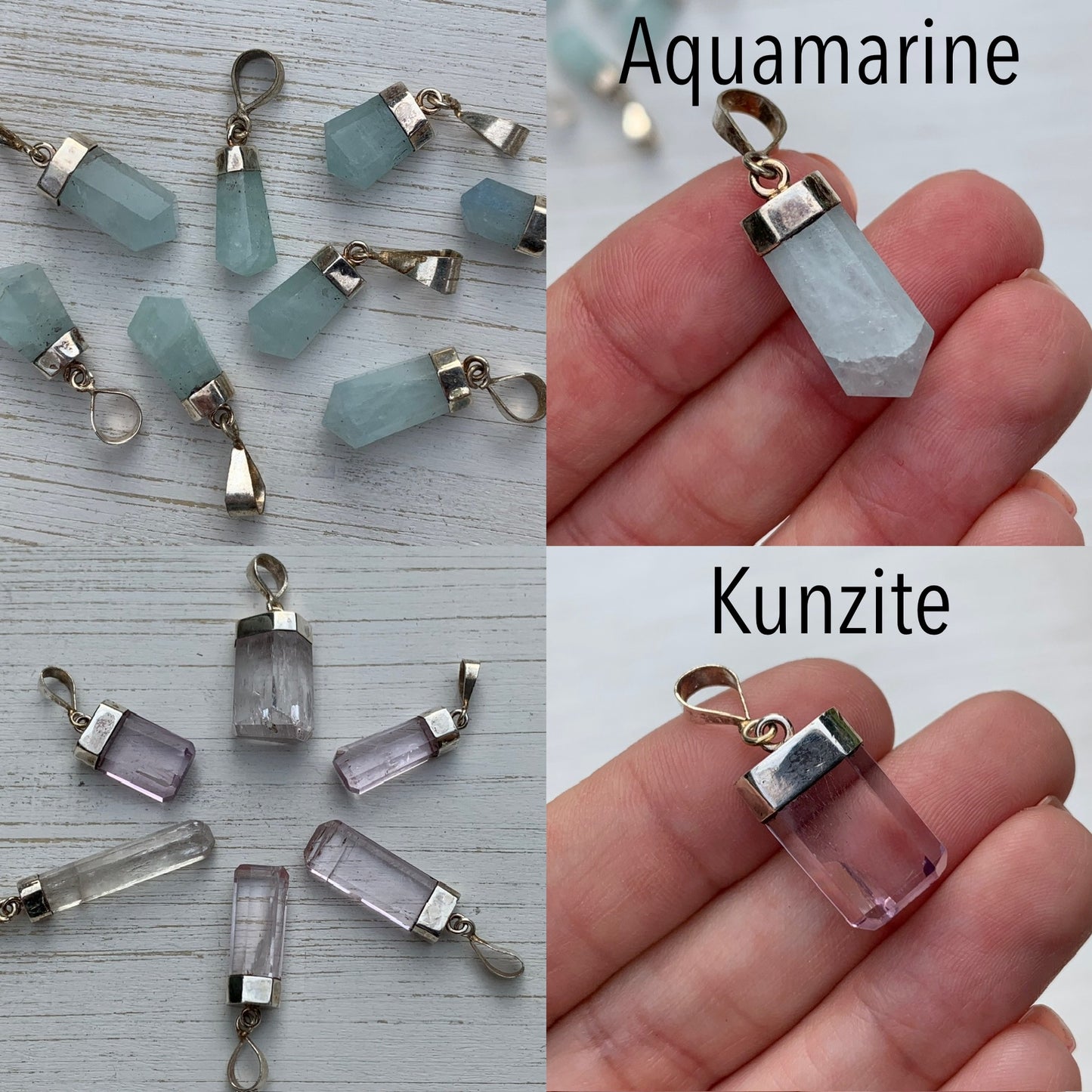 Sterling Silver Gemstone Pendant