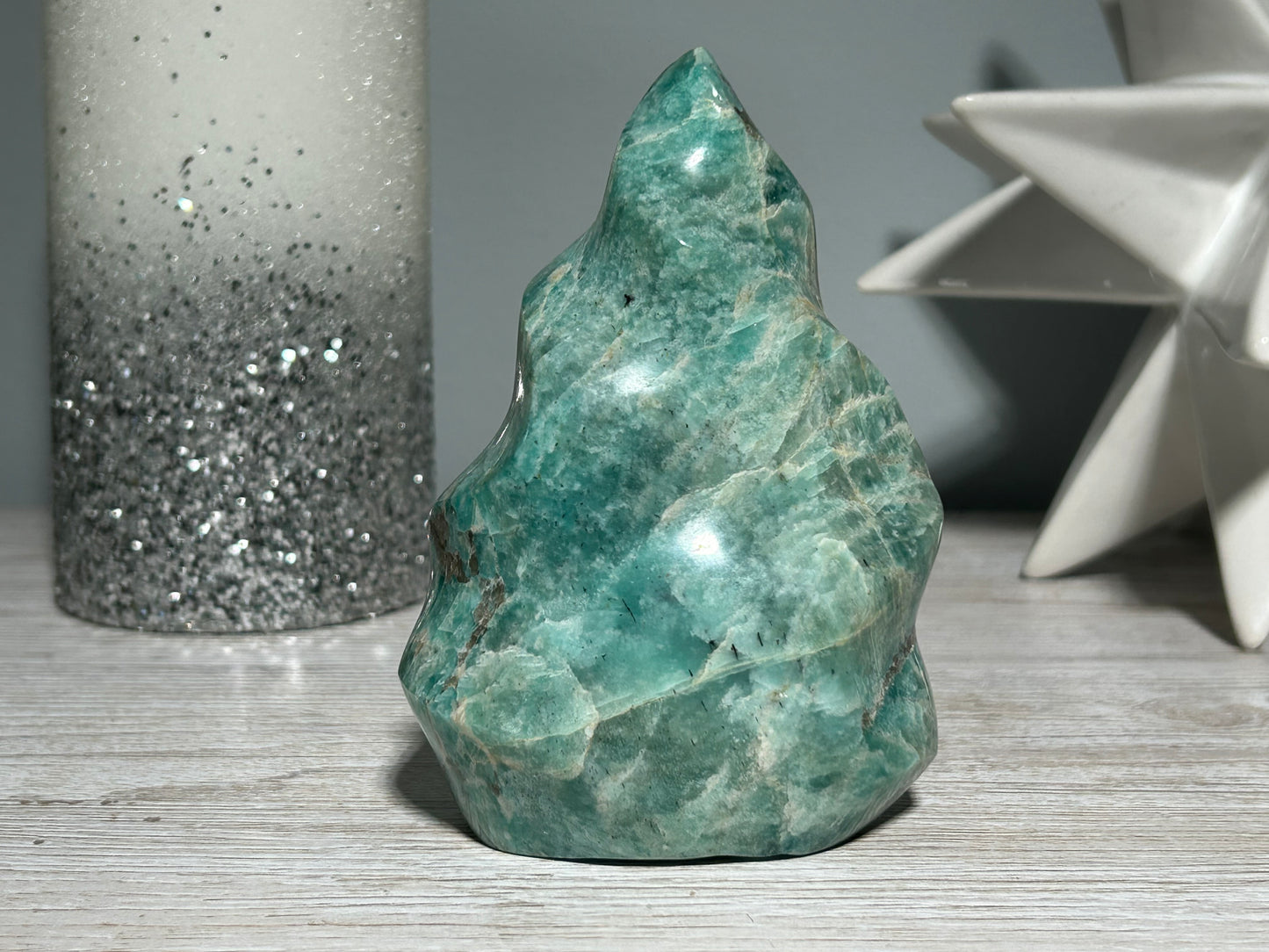 Amazonite Flame (4.2", 108mm)