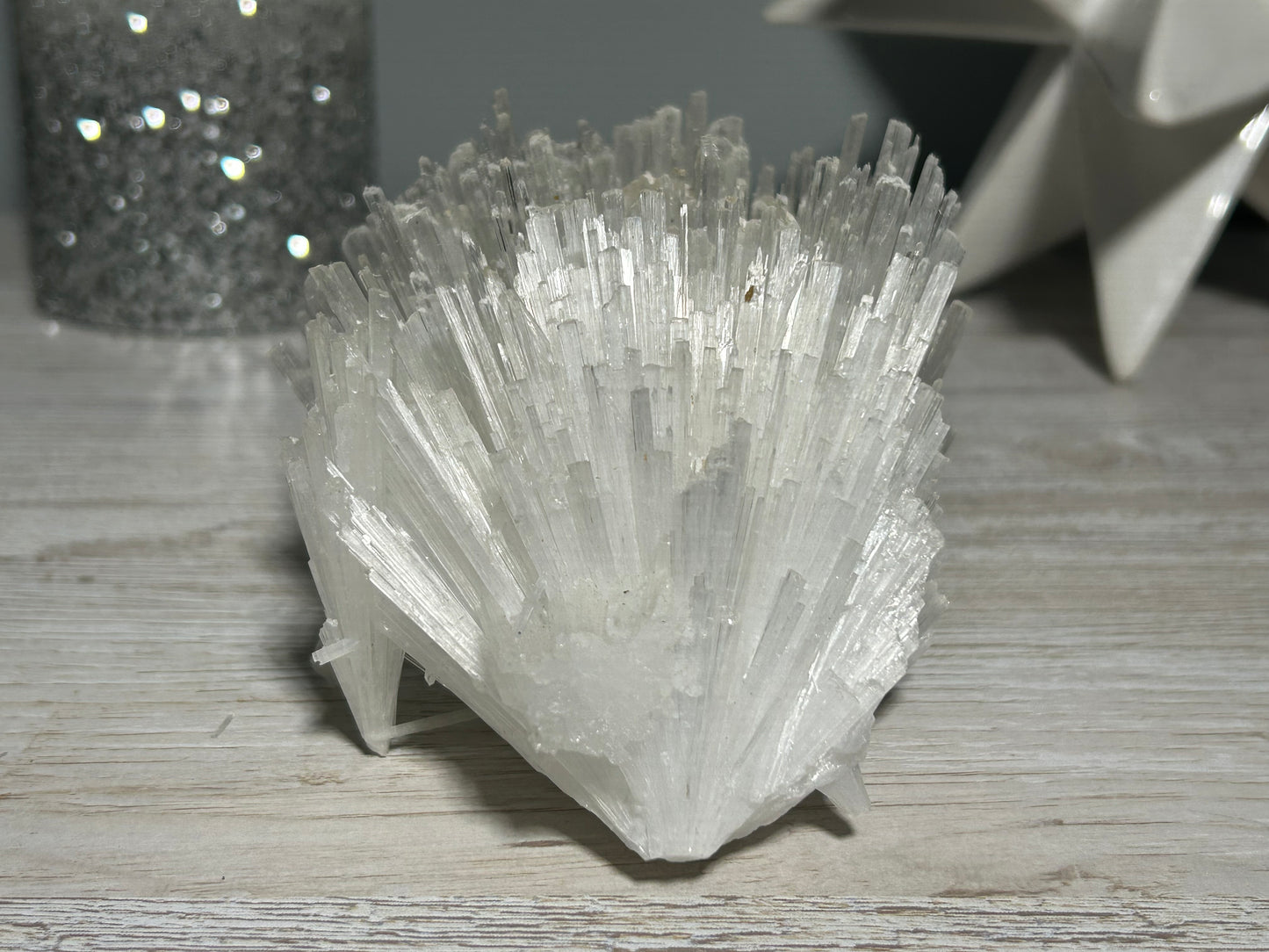 Natural Scolecite Cluster (4.8", 122mm)
