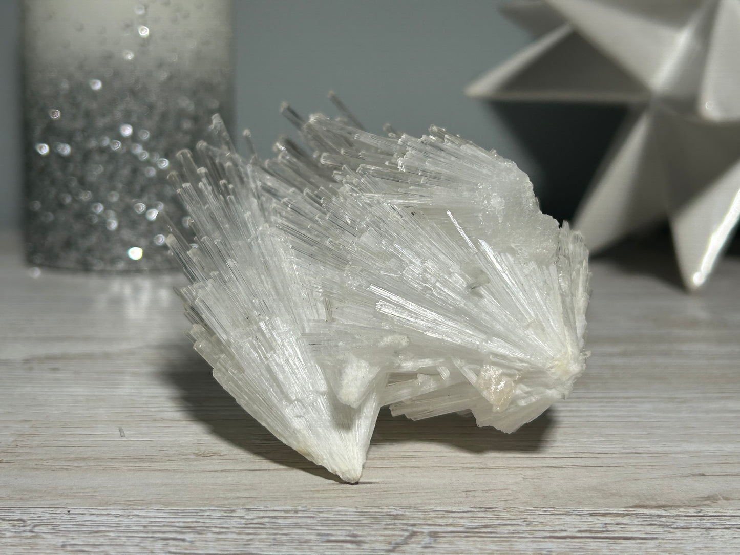 Natural Scolecite Cluster (4", 10cm)