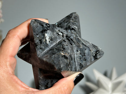 Larvikite Merkaba (3.4", 85mm)