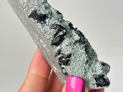 Sphalerite on Quartz (4.2", 106mm)