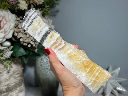 Tri-Color Calcite (8.7", 220mm)