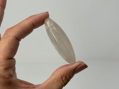 Rainbow Moonstone Palm Stone (2.2", 56mm)