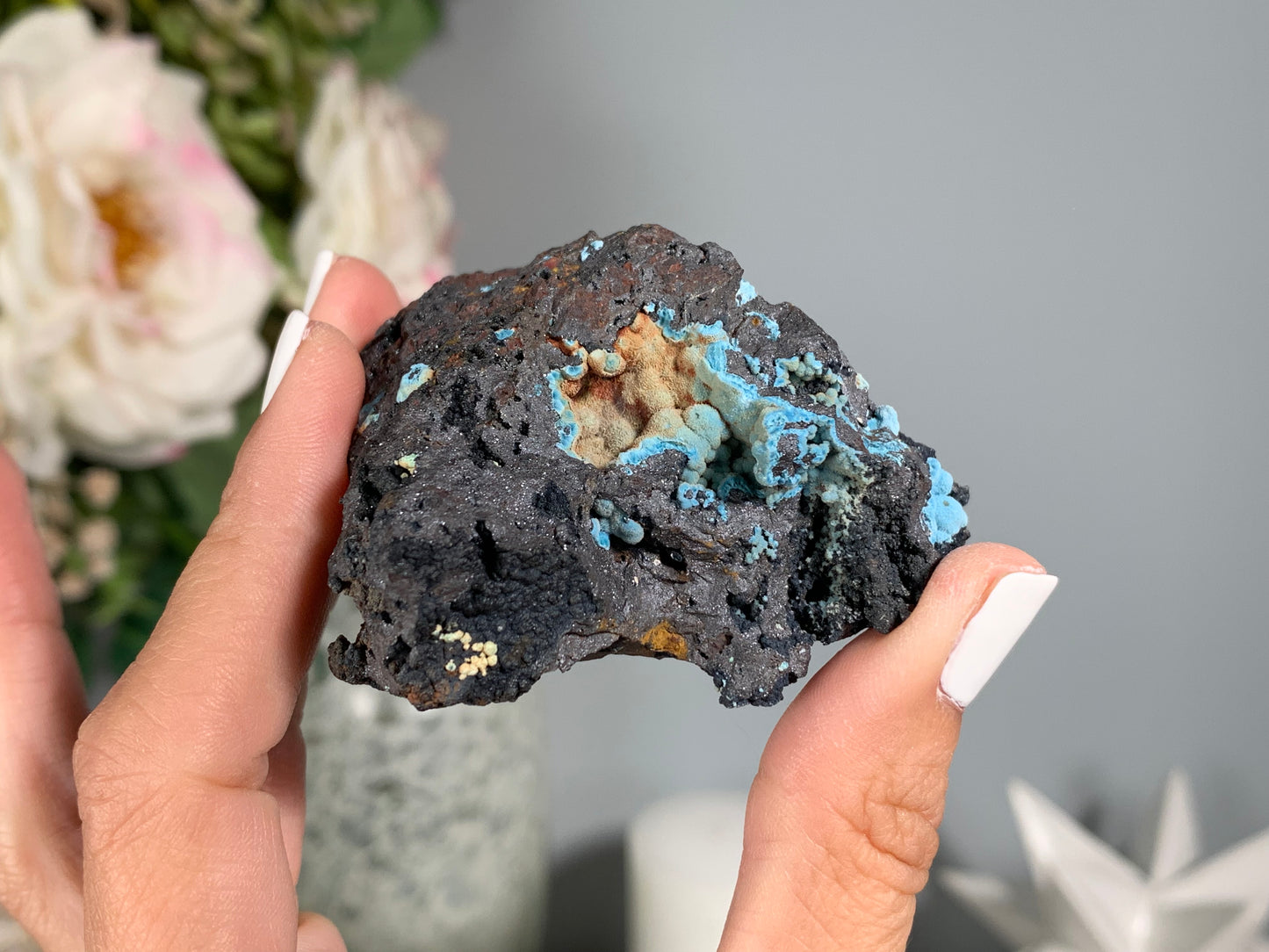 Natural Shattuckite (2.5", 63mm)