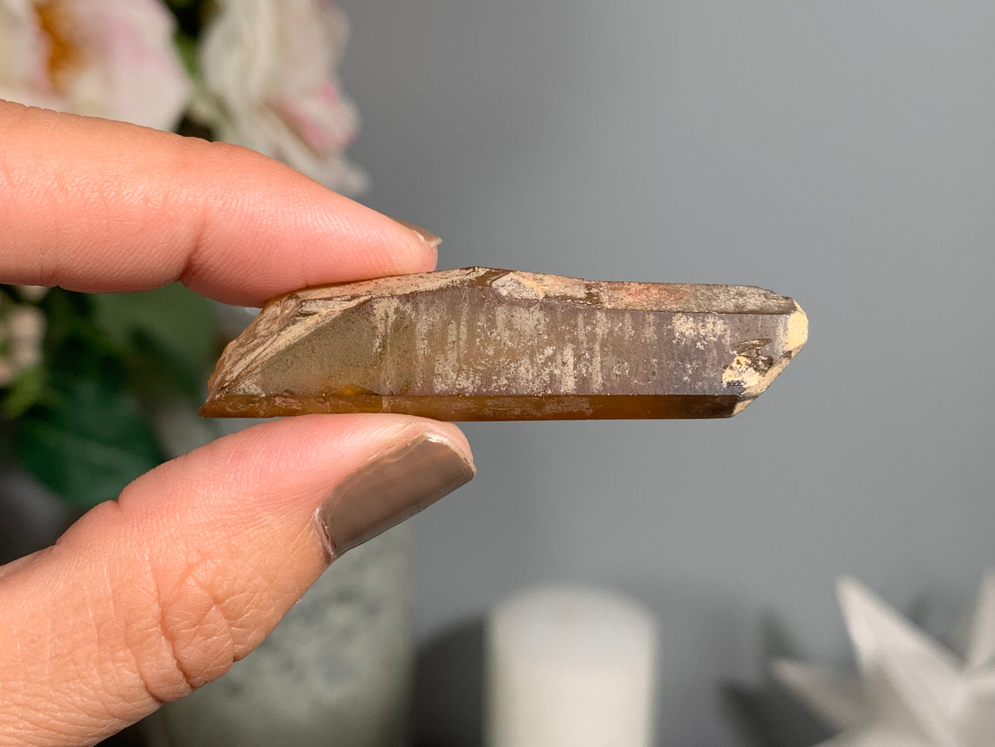 Congo Smoky Citrine Point (2.1", 53mm)