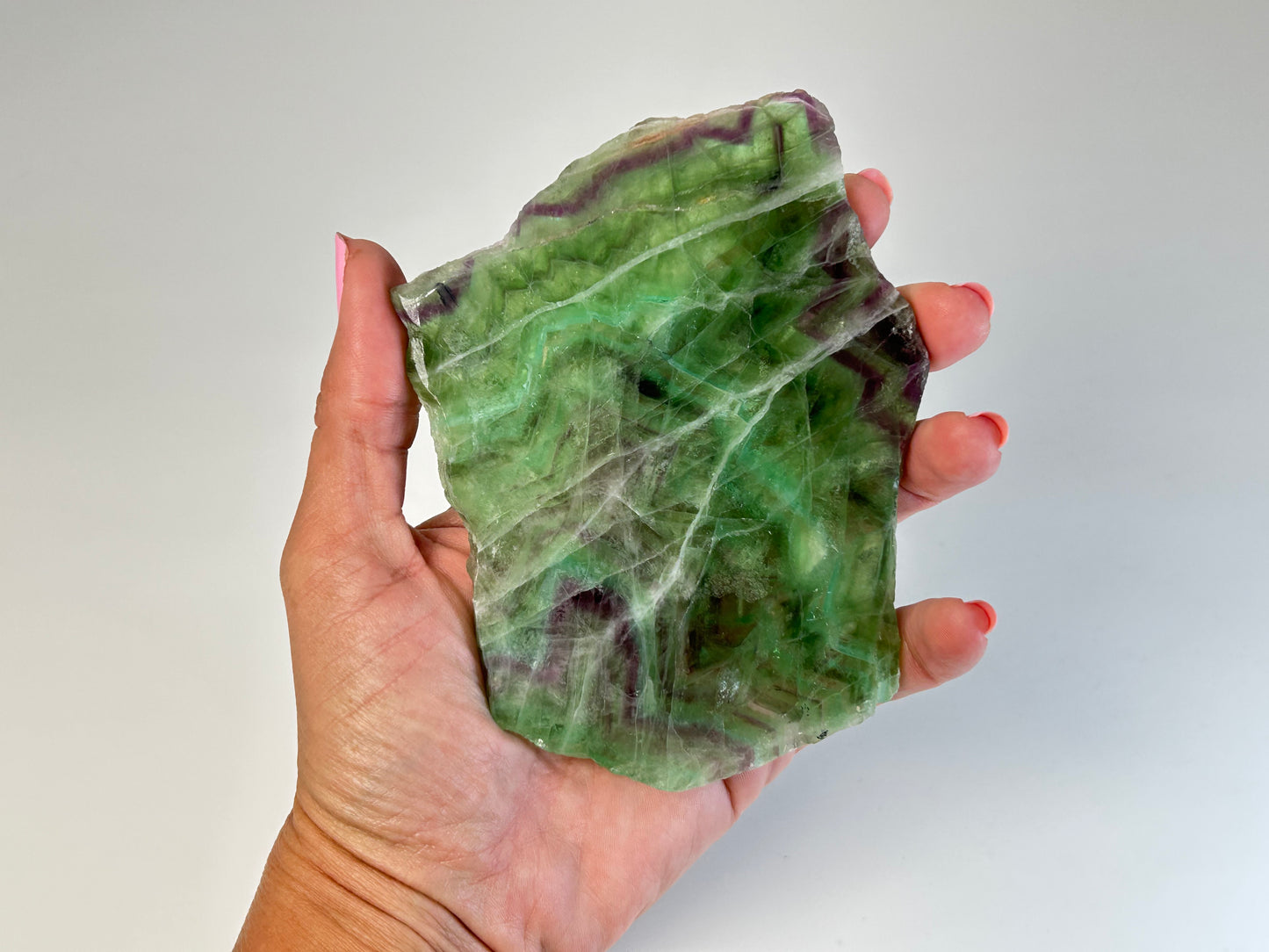 Fluorite Slab (4.2", 107mm)