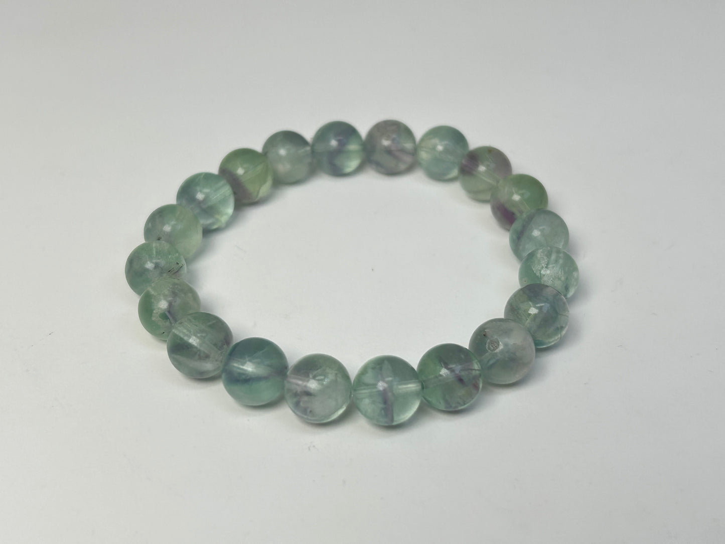 Feather Fluorite Bracelet