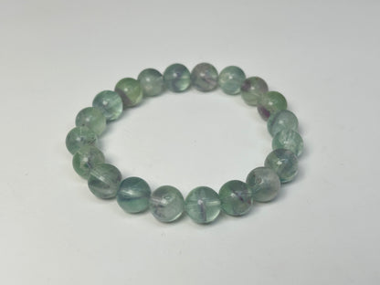 Feather Fluorite Bracelet