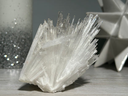 Natural Scolecite Cluster (4.4", 111mm)