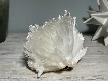 Natural Scolecite Cluster (6.8", 174mm)