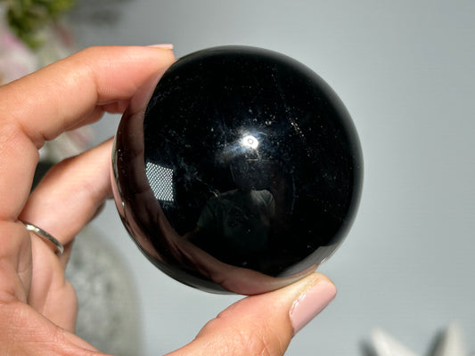 Gold Sheen Obsidian Sphere (2.1", 52mm)