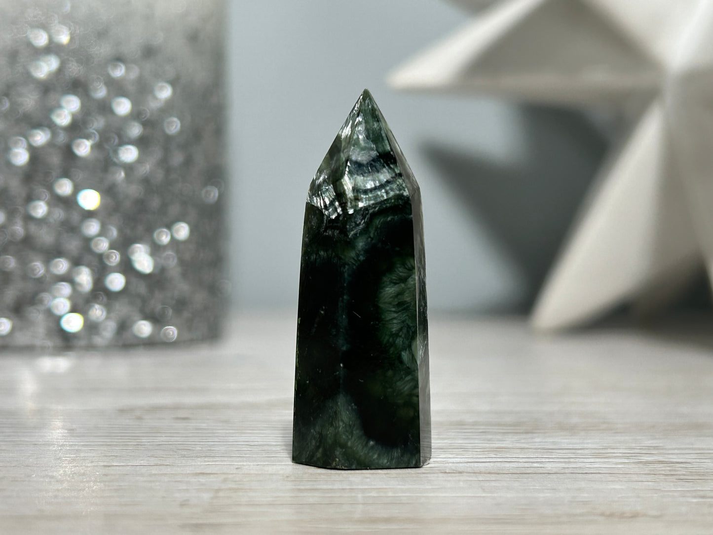 Seraphinite Tower (1.6", 41mm)