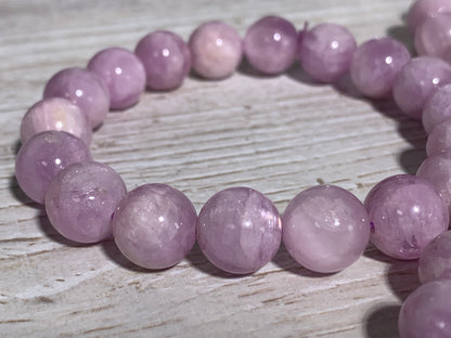 10mm Purple Kunzite Bracelet