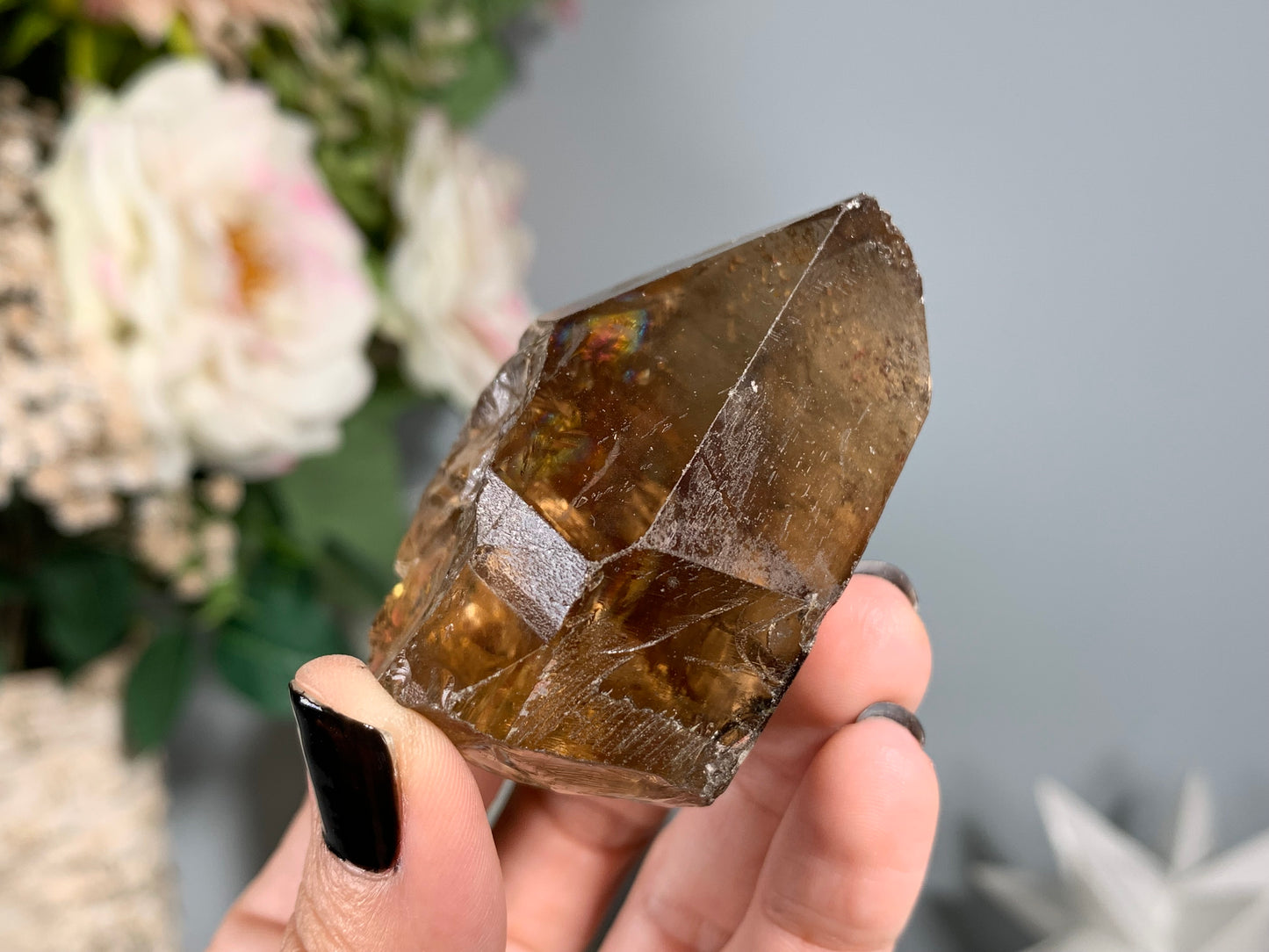 Congo Smoky Citrine Point (2.25", 58mm)