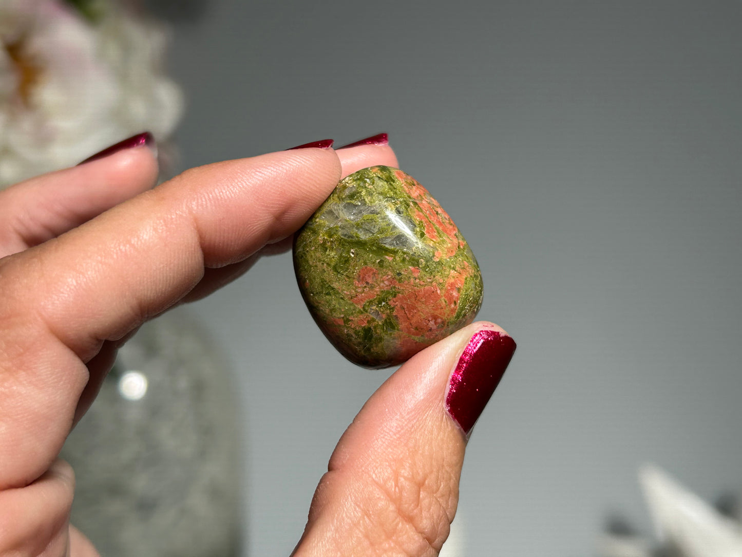 Tumbled Unakite