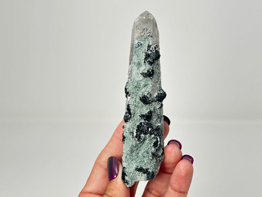 Sphalerite on Quartz (4.2", 106mm)