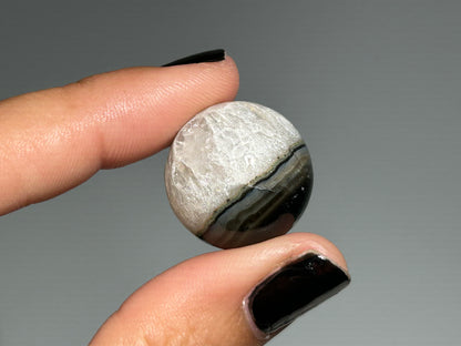 Mini Black Agate Sphere