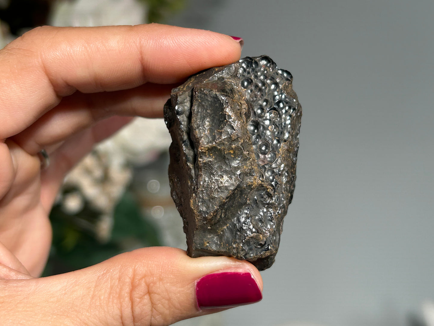 Bubble Hematite (1.9", 49mm)