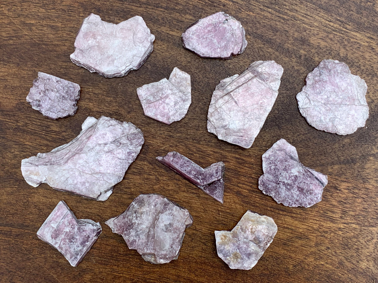 Lepidolite Slice