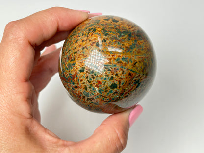 Ocean Jasper Sphere (2.3", 58mm)