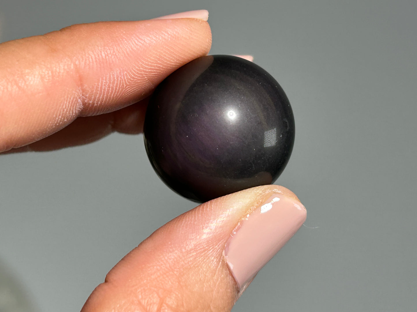 Small Rainbow Obsidian Sphere