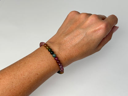 Rainbow Tourmaline Bracelet