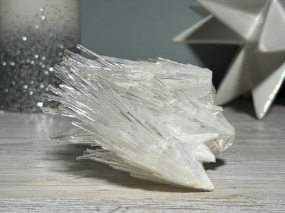 Natural Scolecite Cluster (4", 10cm)