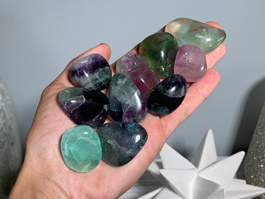 Tumbled Fluorite Large