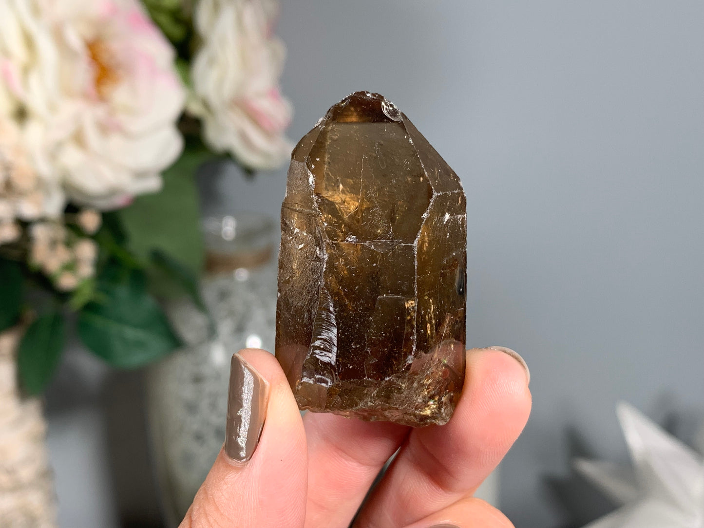 Congo Smoky Citrine Point (2", 50mm)