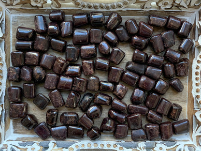 Tumbled Red Garnet