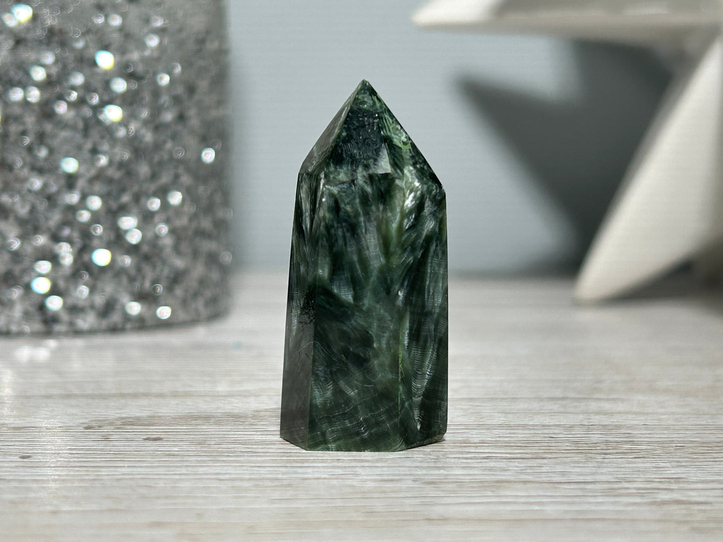 Seraphinite Tower (1.7", 42mm)